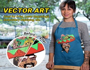 vector art conversion service